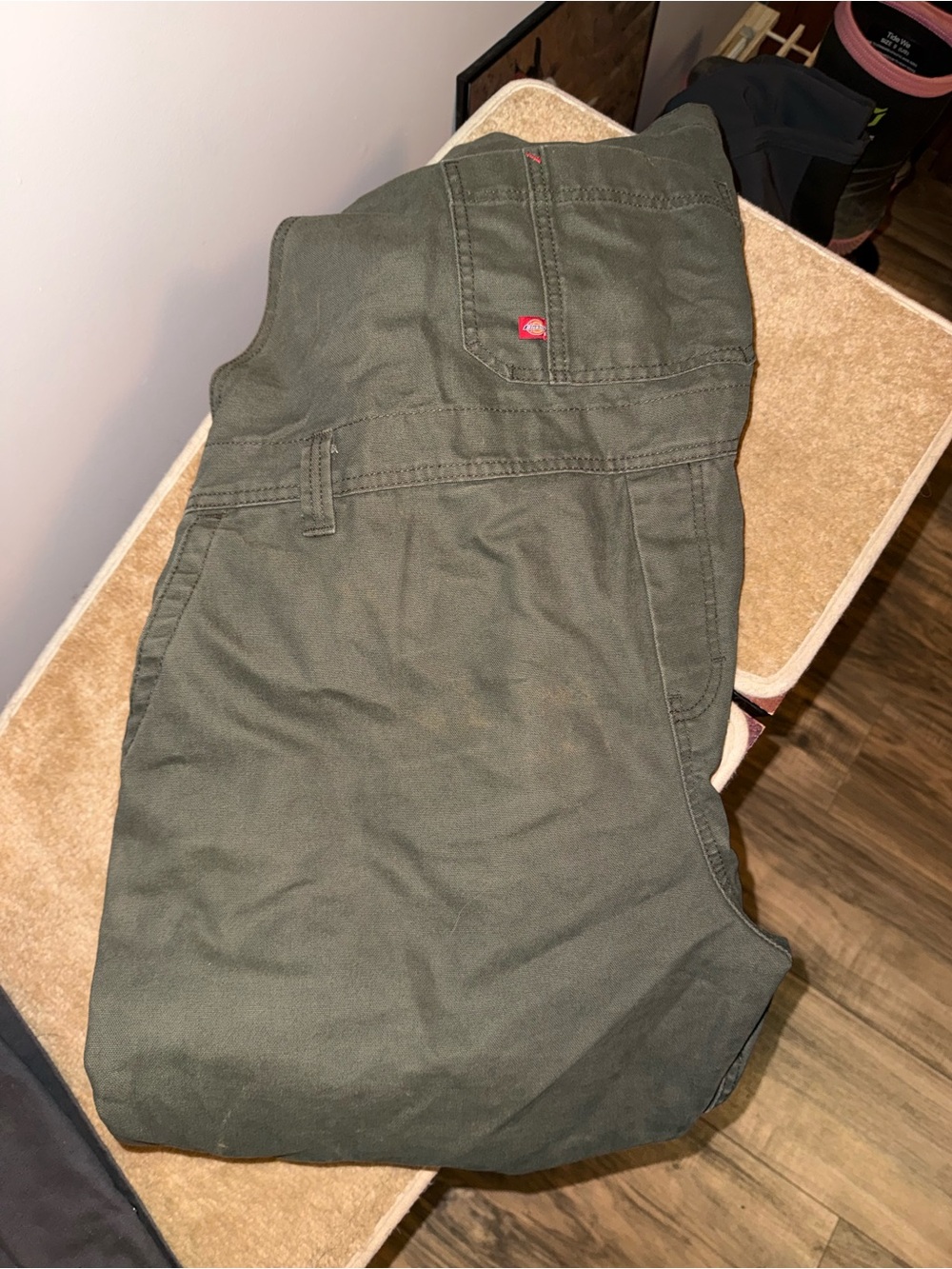 Dickies Olive Green Women's Jumpsuit Romper